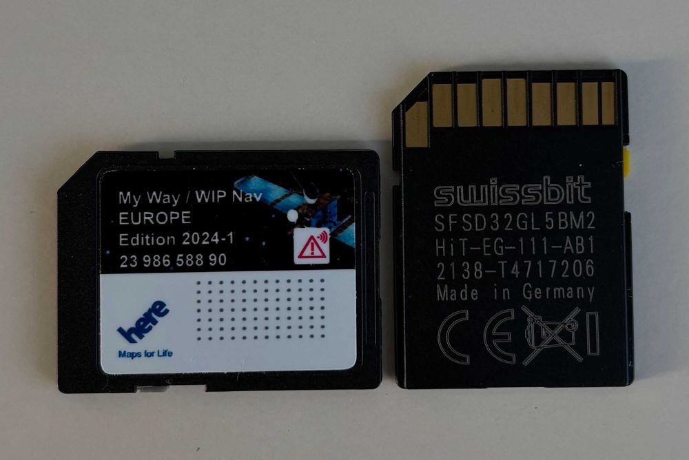 2024 Ново RNEG MyWay WipNav Sd Card CITROEN PEUGEOT Сд Карта Навигация