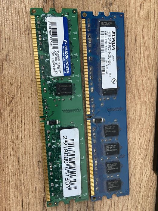 Продам ОЗУ DDR 2 2 gb