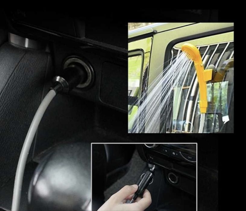 Преносим портативен душ за къмпинг, риболов, плаж и други.