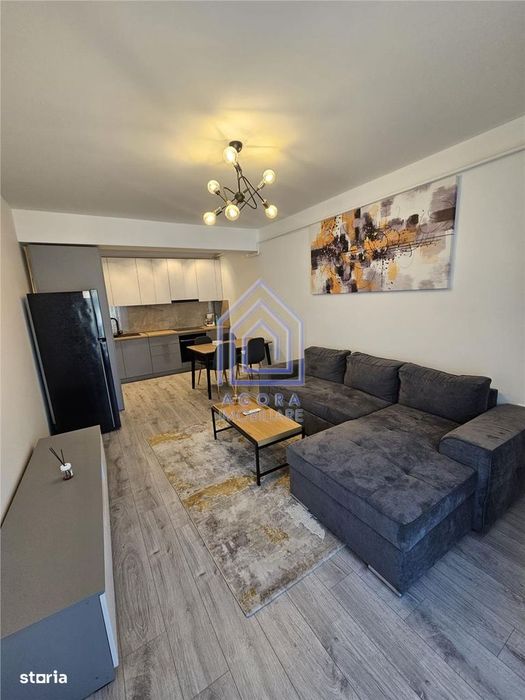 Apartament  bloc nou ,mobilat, utilat, loc parcare la demisol