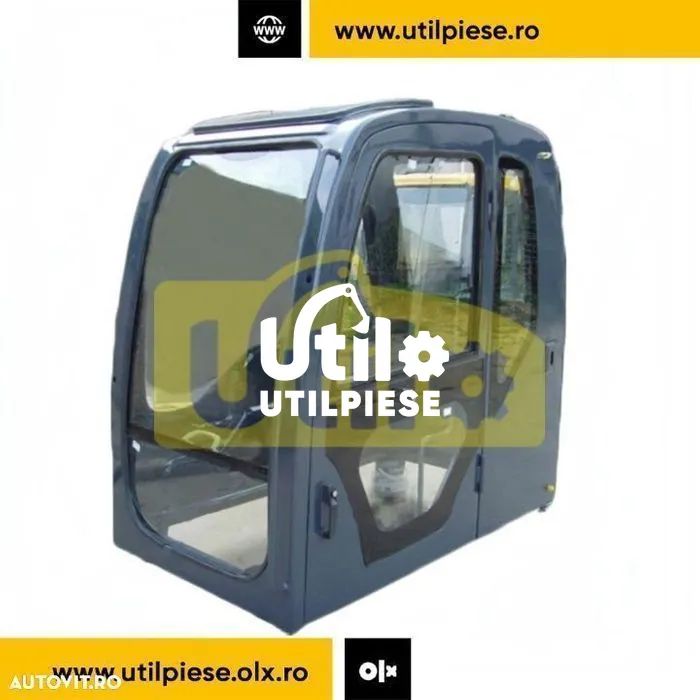 cabina excavator kobelco sk120-6 sk130-8 sk140 sk200 + piese
