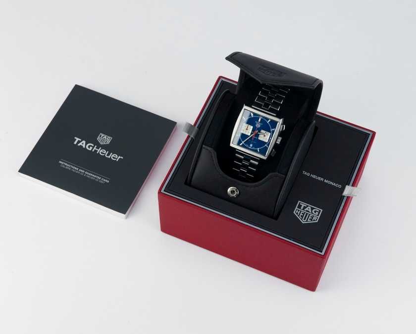 Tag Heuer Monaco Chronograph Blue dial CBL2111.BA0644