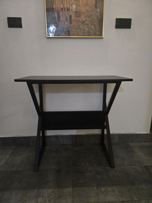 Birou pentru computer/laptop, negru