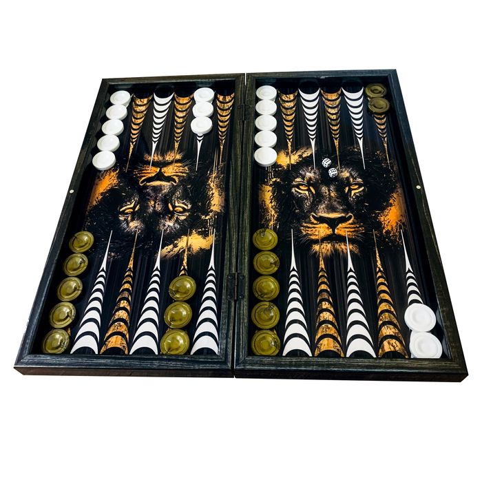 Премиум голяма табла за игра - Лъв ,48х48 см