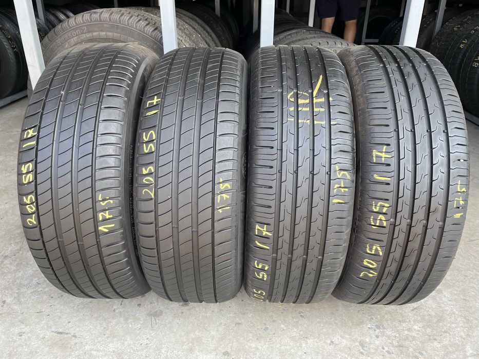 Cauciucuri 205/55R17 Continental, anvelope vara 205/55/17 Michelin