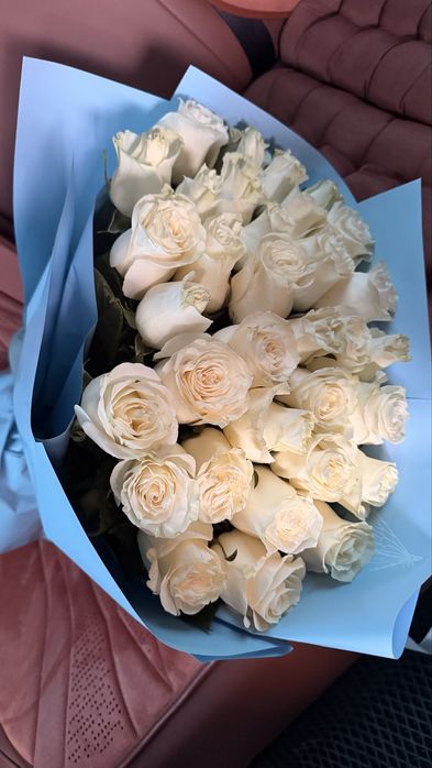 Букет из белых роз (51)