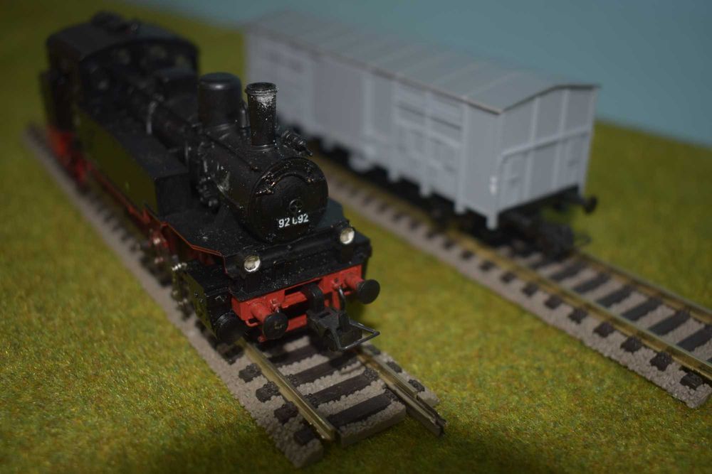 Trenulet,locomotiva cu abur BR92 scara ho