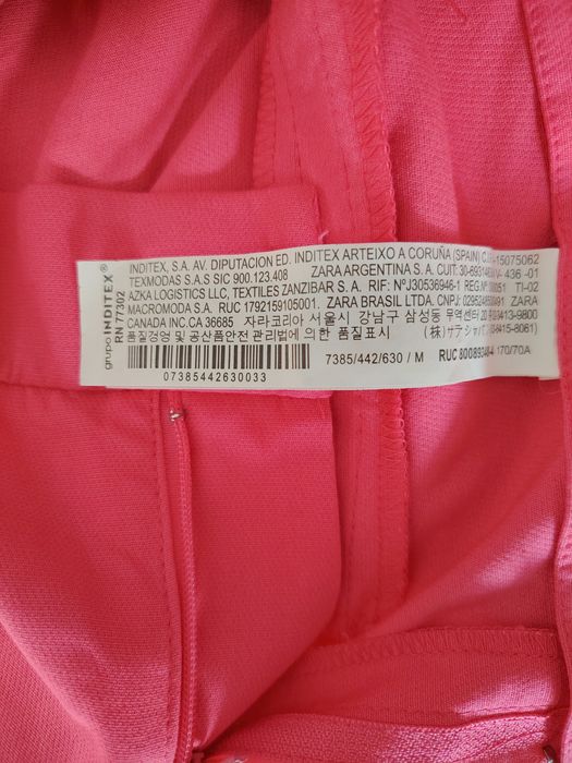 Pantaloni ZARA noi cu etichetă mărimea M – Roz Fuchsia, model evazat / flare