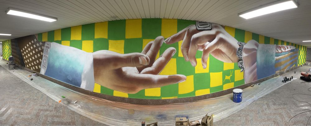 Роспись стен Муралы