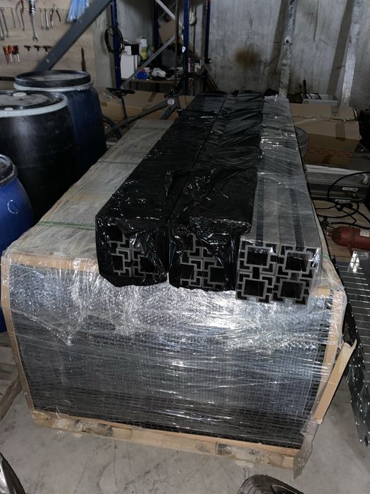 WPC Декинг Ограда