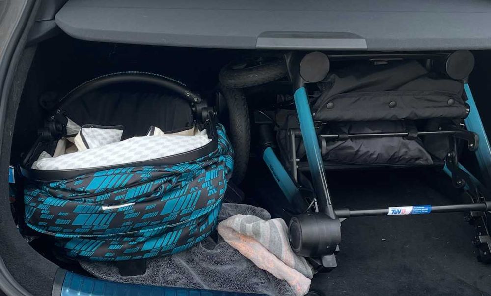 Детска количка Mercedes-Benz Hartan Комплект 2 в 1