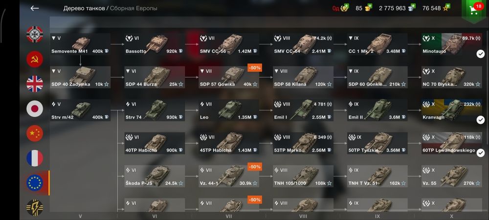 Продам аккаунт танки блиц европа