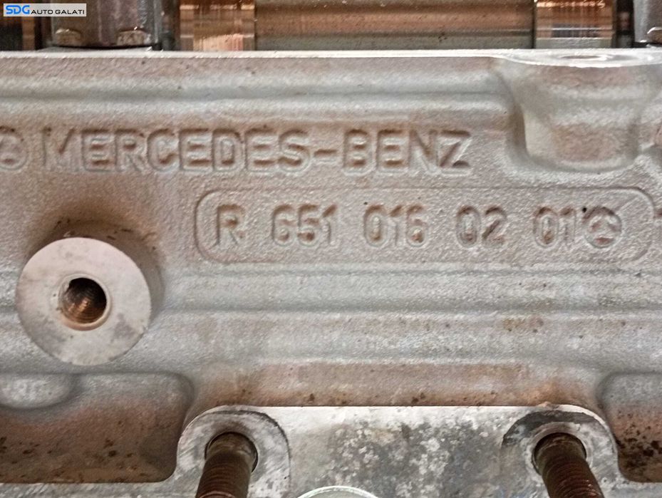 Chiulasa Chiuloasa Echipata cu Ax Ax Came Supape Tacheti Mercedes Clasa E Class W212 E220 2.2 CDI 2009 - 2016 Cod R6510160201 A6510500101 [M5018]