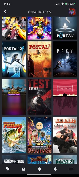 Steam account с играми