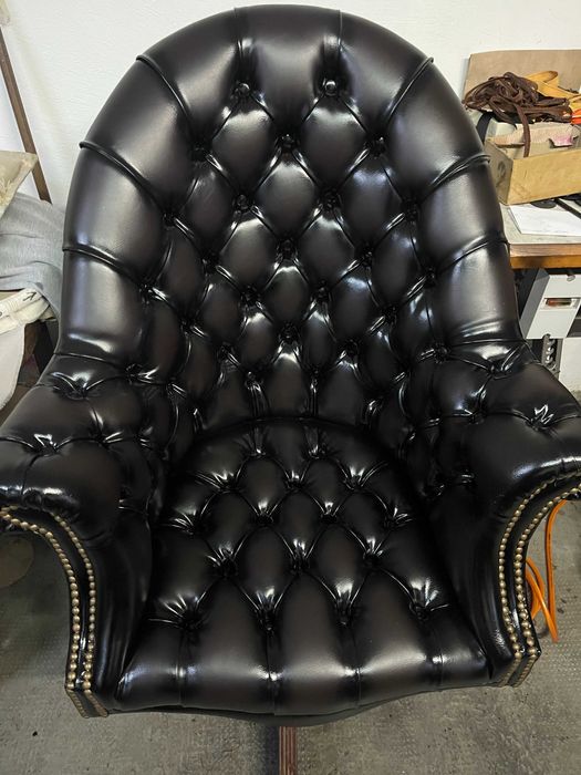 Scaun de birou,Chesterfield "Royal"!
