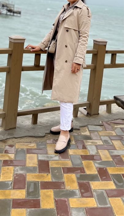 Тренч плащ трендовый