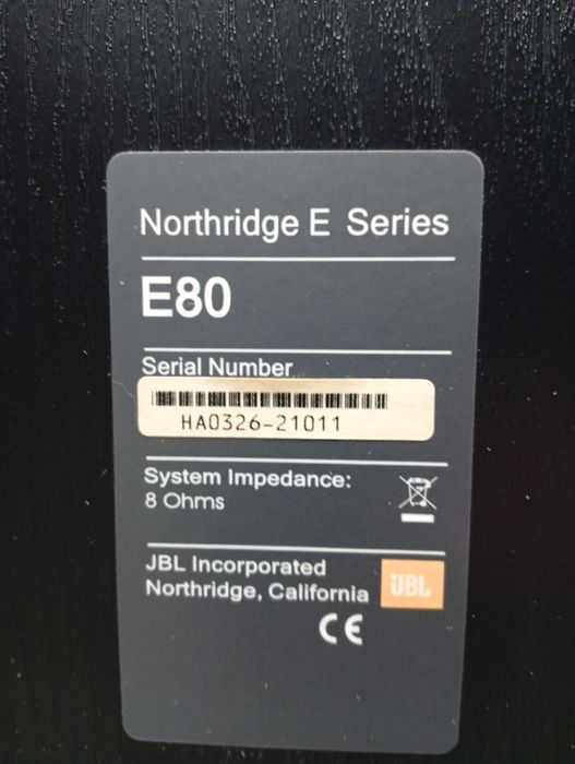 Тонколони JBL Northridge E-80