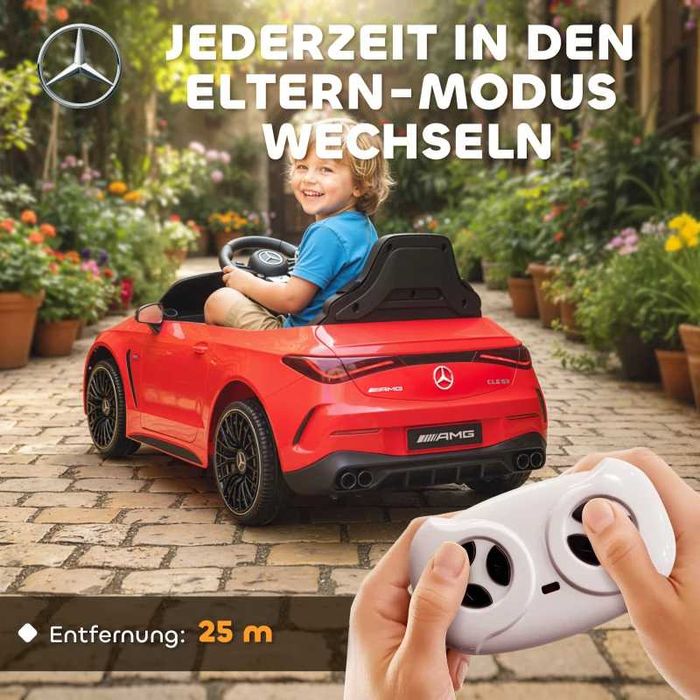 AIYAPLAY Детска електрическа кола,  Mercedes AMG , 12V