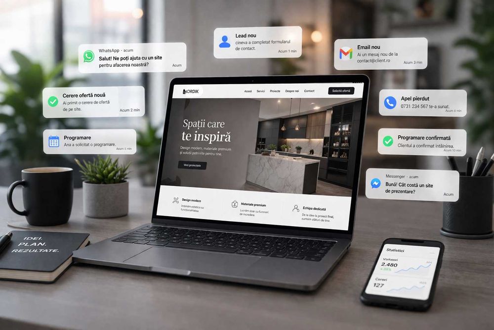 Site-uri web la cheie – livrare rapidă, preț accesibil