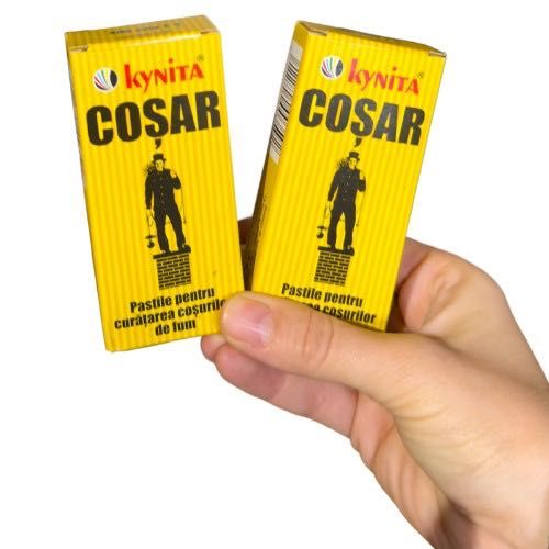 Pastile curățare horn Coșar pentru sobe, șeminee, coșuri fum