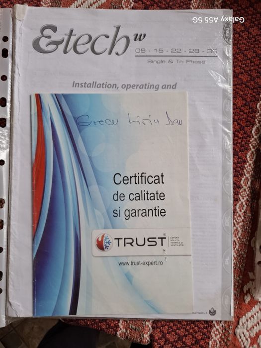 Vanzare centrala electrica trifazata 24 kw si boiler