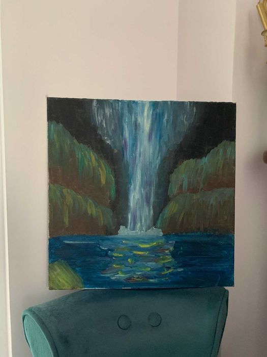 Продавам картина - платно с масло