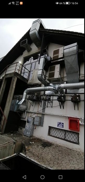 100 Executie , montaj și curatare autorizata hota inox si tubulatura.