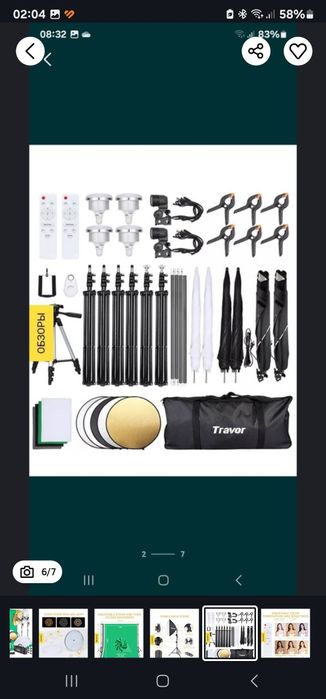 Студийный свет, освещение, лампы