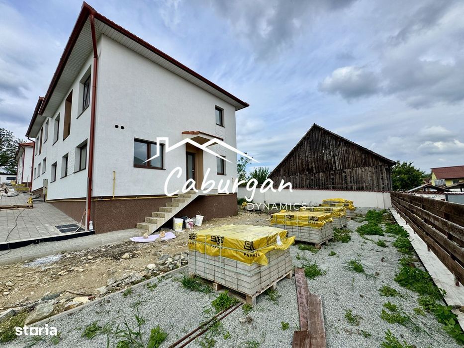 Duplex cu 4 camere, 120mp utili, 300mp teren, Sura Mica