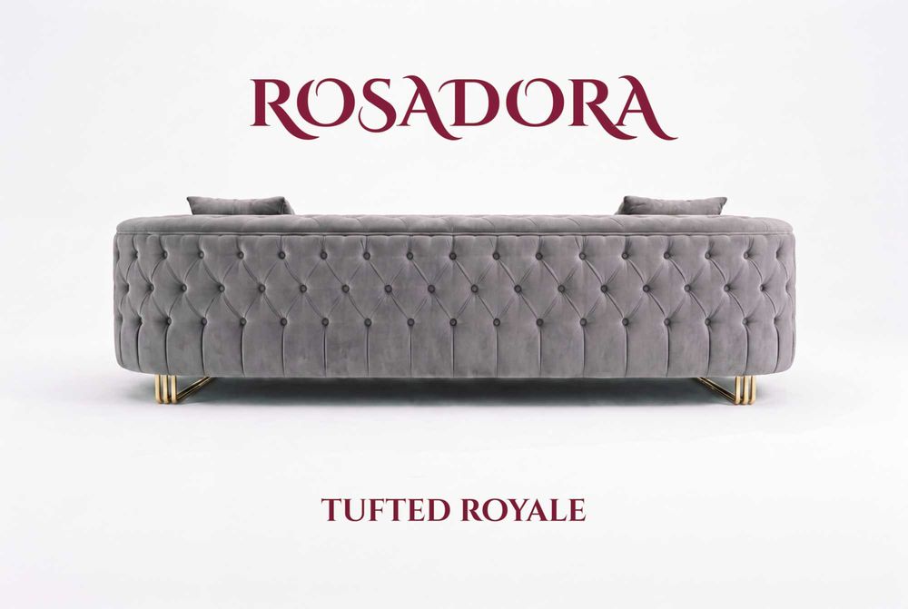 TUFTED ROYALE - Canapea cu 3 Locuri