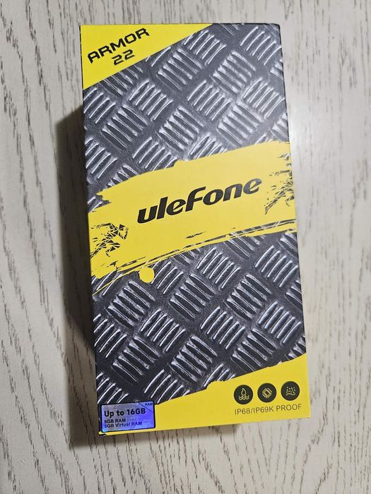 Armor Ulephone 22 нов с гаранция 21 месеца