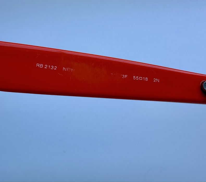 Ray Ban RB2132 New Wayfarer 55мм Оригинални Италия/Рядък цвят