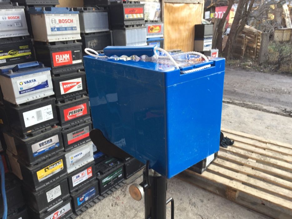 гелов акумулатор 105ач,тягов,като нов,гаранция,доставка,приспадане...