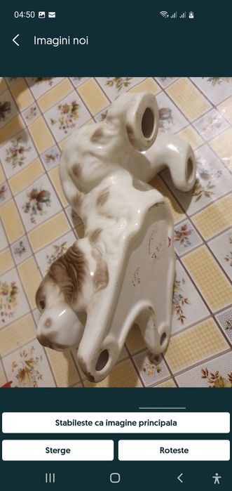 Statuetă din porțelan,  producție romaneasca