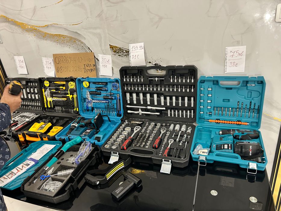 Нови инструменти винтоверти и гидори