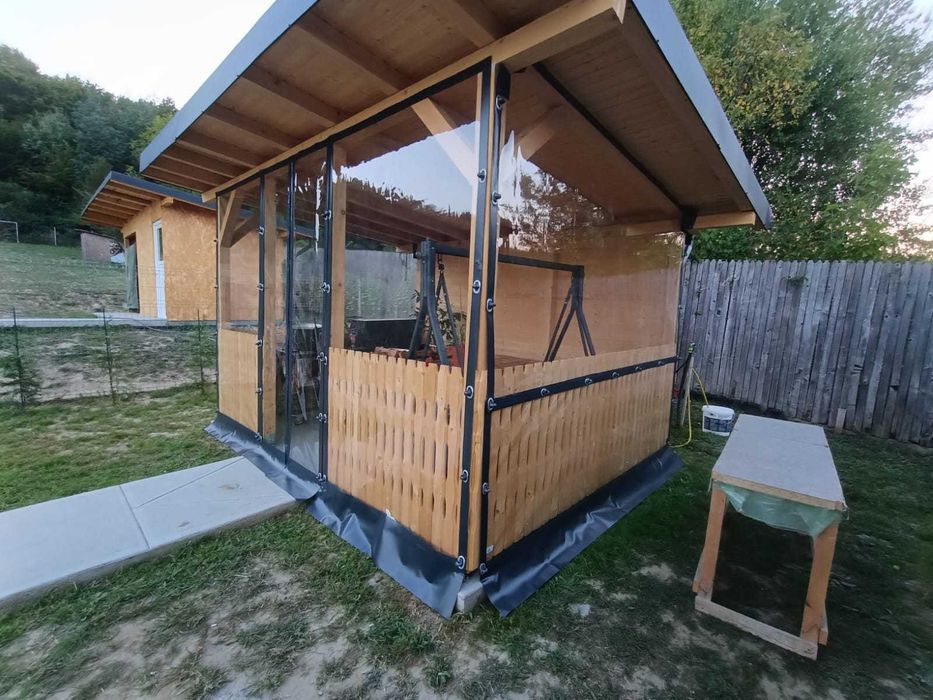 Folie Cristal pentru închidere terase