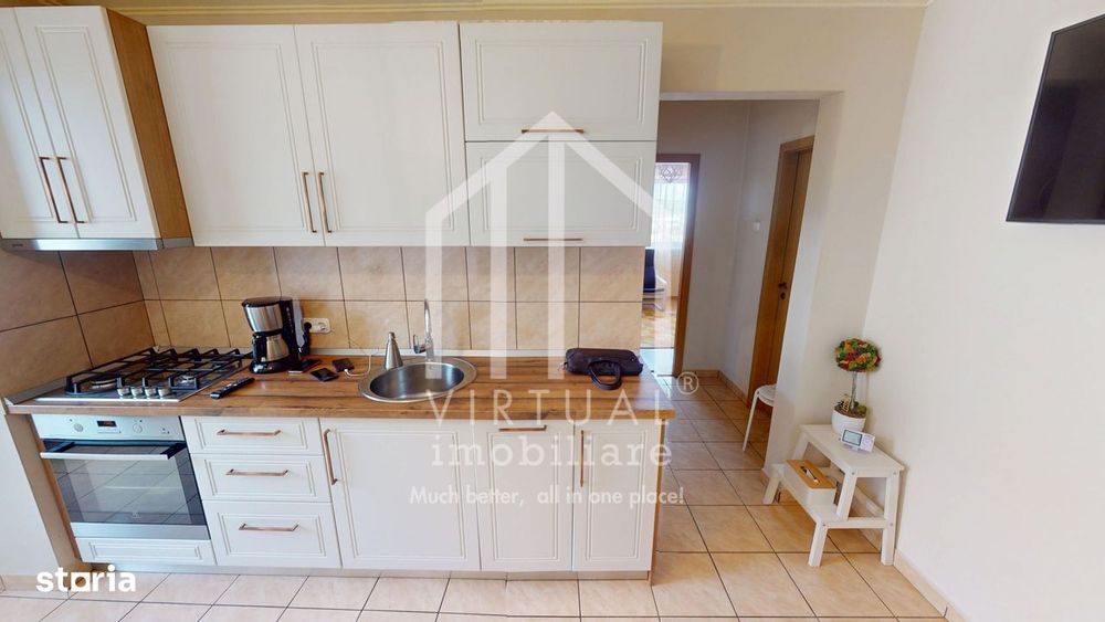 Apartament de vanzare in Sibiu cu 3 camere 65 mp utili, bloc cu lift
