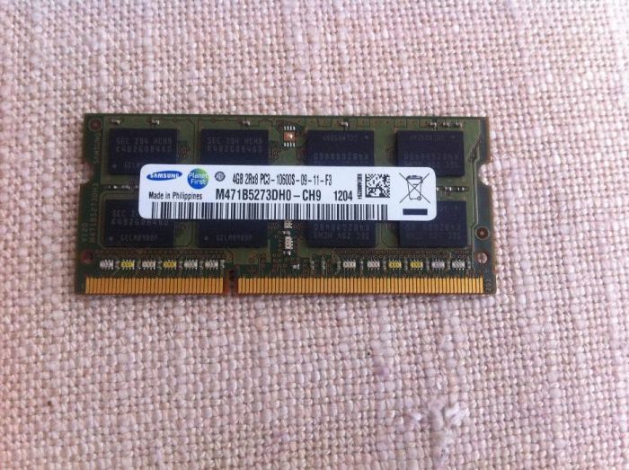 Memorie Laptop DDR1, DDR2, DDR3, DDR4 - 1Gb  2Gb 4Gb 8Gb