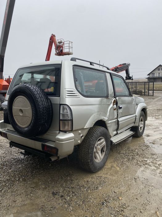 Toyota land cruiser  avariata