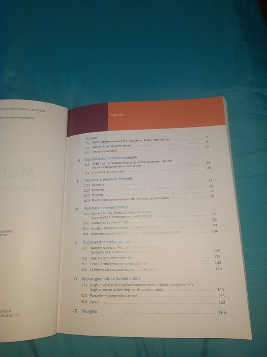 Culegere Matematica cls. 6