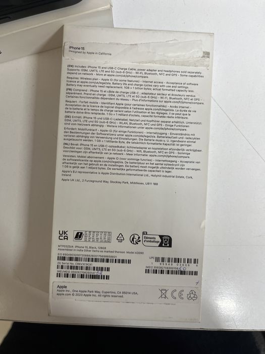 Iphone 15 128 ГБ