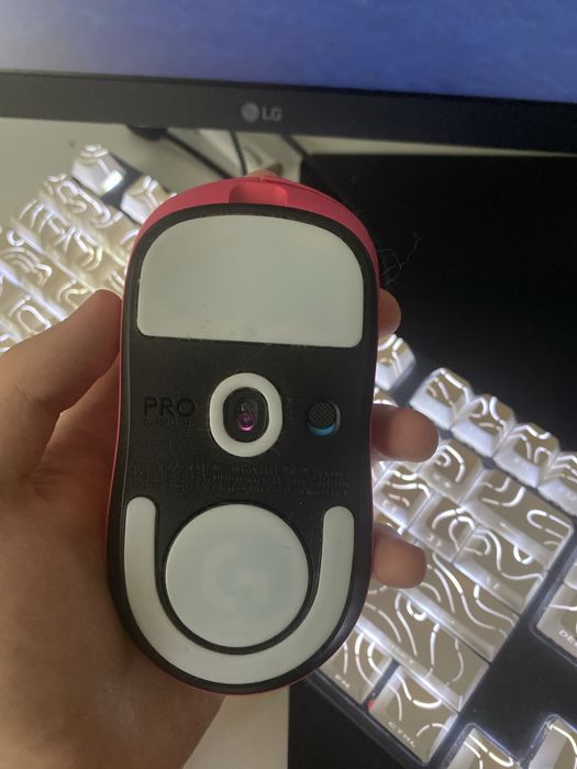 logitech g pro x superlite 2 розовая