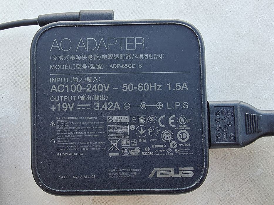 Incarcator laptop Asus 19V 3,42A 65W mufa 5,5x2,5mm