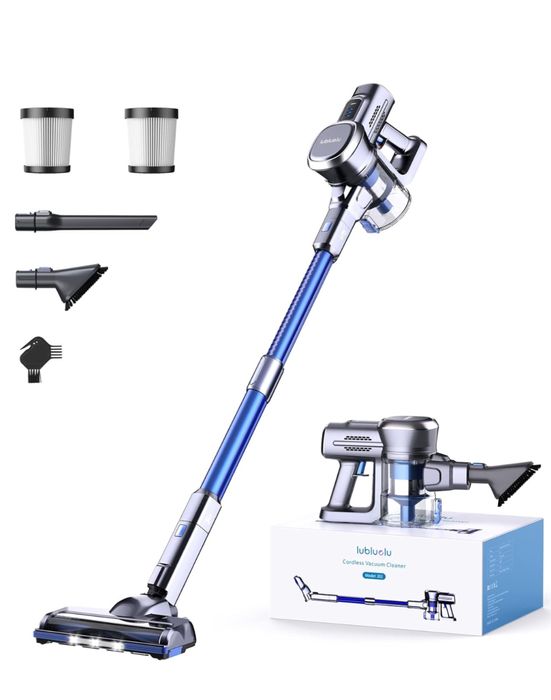 Вертикална безжична  безкабелна прахосмукачка Lubluelu