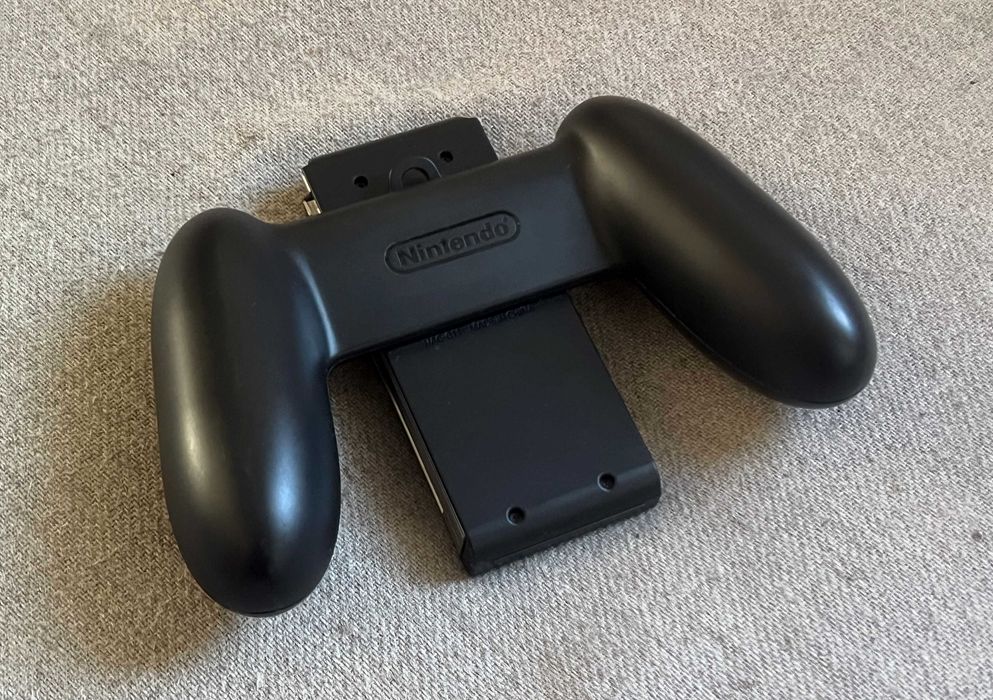 Grip Joy Con Nintendo Switch original suport controller maner negru