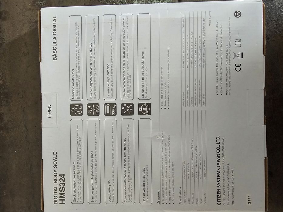 Cantar corporal Citizen nou