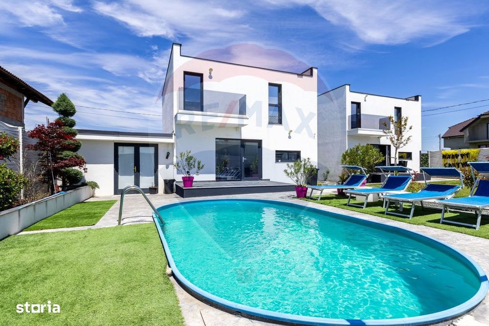 Vilă de lux cu piscina de închiriat