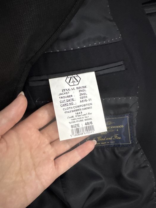 Черный костюм размер на М/Л