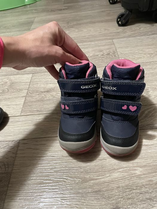Апрески GEOX / боти с велкро и светещи звездички