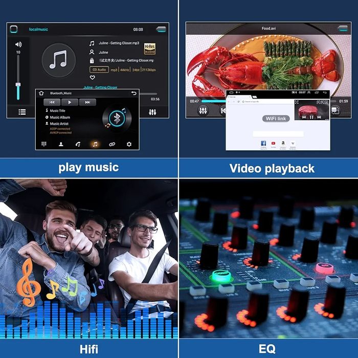 10.1" Мултимедия за Skoda Yeti 5L (2009-2015), Android 13, 4core, 1+32